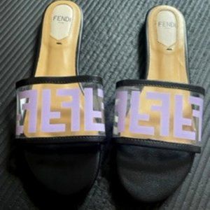 Fendi FF slide sandals